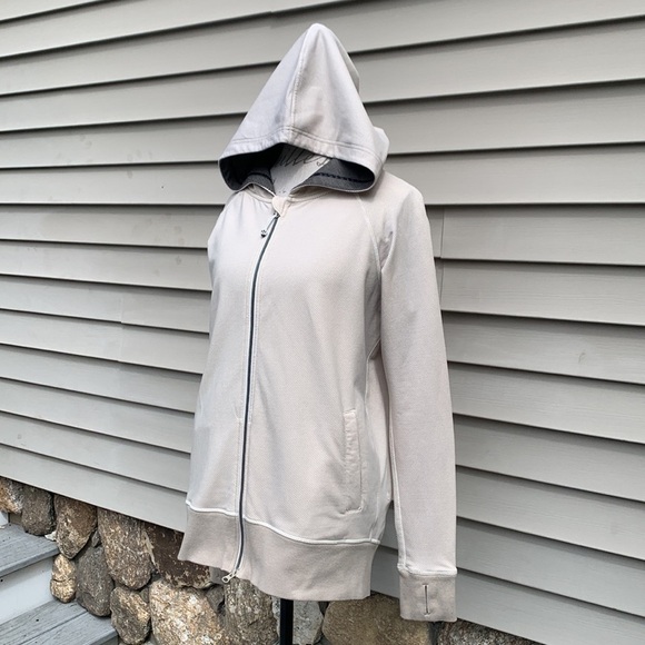 LULULEMON Rollin' With My Omies Hoodie - Telemark Print Angel Wing Mojave Tan - Picture 4 of 16